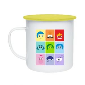 Kubki ceramiczne w stylu retro