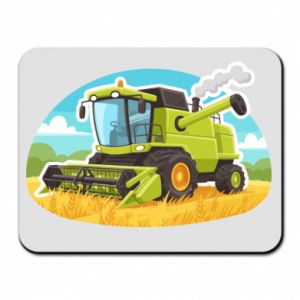 Podkładka pod mysz Kombajn zbożowy na polu