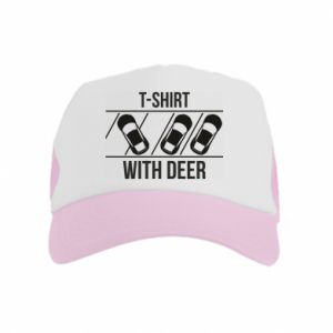 Czapki trucker dziecięce