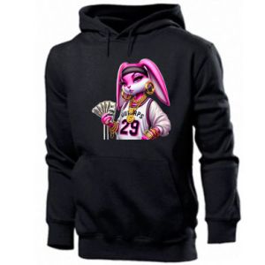Bluza z kapturem męska Koszykarska gangsta samica króliczka