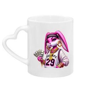 Kubki z uchwytem w kształcie serca