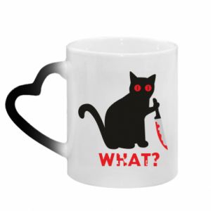 Kubki magiczne z uchwytem w kształcie serca