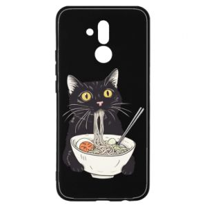 Etui na Huawei Mate 20 Lite z kotami Kot i ramen