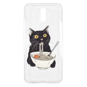 Etui na Nokia 2.3 z kotami Kot i ramen
