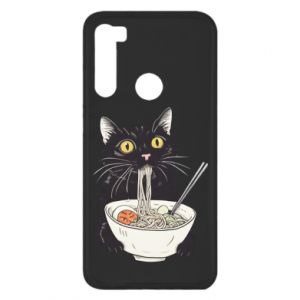 Etui na Xiaomi Redmi Note 8 z kotami Kot i ramen