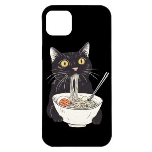 Etui na iPhone 14 Plus z kotami Kot i ramen