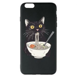 Etui na iPhone 6 Plus/6S Plus z kotami Kot i ramen