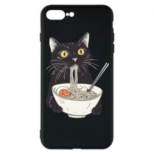 Etui do iPhone 7 Plus z kotami Kot i ramen