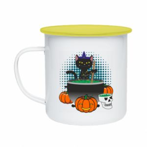 Kubki ceramiczne w stylu retro