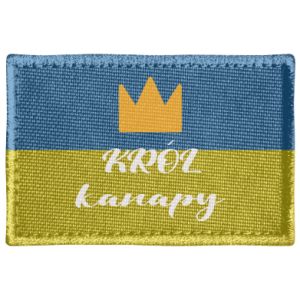 Naszywka prostokątna dla syna Król kanapy