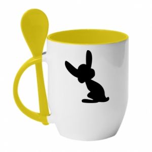 Kubki z ceramicznymi łyżkami