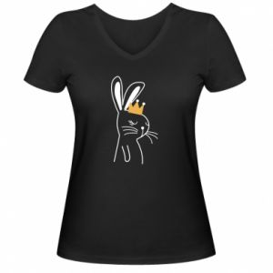 Koszulki V-neck damskie