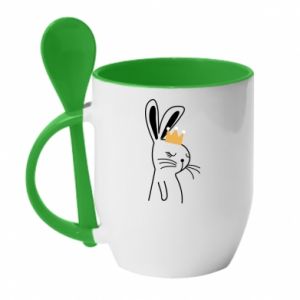 Kubki z ceramicznymi łyżkami
