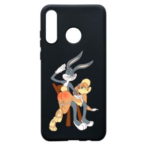 Etui na Huawei P30 Lite Królik Bugs bije Króliczka Lolę