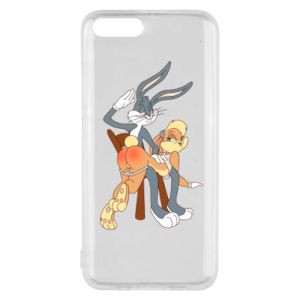 Etui na Xiaomi Mi6 Królik Bugs bije Króliczka Lolę