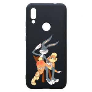 Etui na Xiaomi Redmi 7 Królik Bugs bije Króliczka Lolę