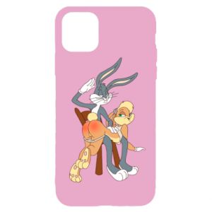 Etui na iPhone 11 Pro Królik Bugs bije Króliczka Lolę