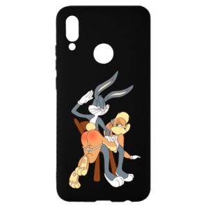 Etui na Huawei P Smart 2019 Królik Bugs bije Króliczka Lolę