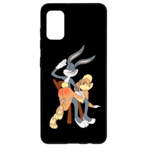 Etui na Samsung A41 Królik Bugs bije Króliczka Lolę