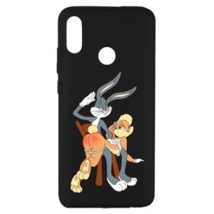 Etui na Huawei Honor 10 Lite Królik Bugs bije Króliczka Lolę