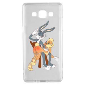 Etui na Samsung A5 2015 Królik Bugs bije Króliczka Lolę - PrintSalon Etui na Samsung A5 2015 Królik Bugs bije Króliczka Lolę