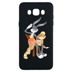 Etui na Samsung J7 2016 Królik Bugs bije Króliczka Lolę