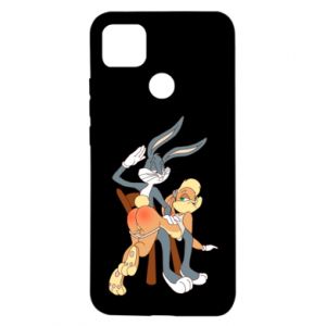 Etui na Xiaomi Redmi 9c Królik Bugs bije Króliczka Lolę