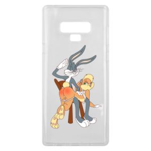 Etui na Samsung Note 9 Królik Bugs bije Króliczka Lolę