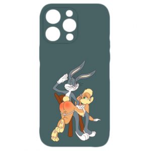 Etui na iPhone 15 Pro Max Królik Bugs bije Króliczka Lolę - PrintSalon Etui na iPhone 15 Pro Max Królik Bugs bije Króliczka Lolę