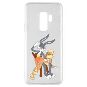 Etui na Samsung S9+ Królik Bugs bije Króliczka Lolę