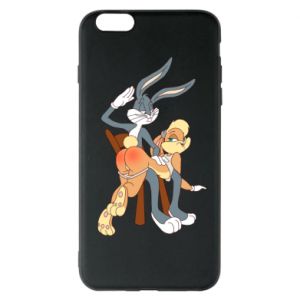 Etui na iPhone 6 Plus/6S Plus Królik Bugs bije Króliczka Lolę