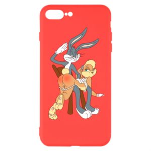 Etui do iPhone 7 Plus Królik Bugs bije Króliczka Lolę