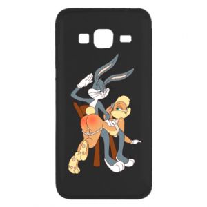 Etui na Samsung J3 2016 Królik Bugs bije Króliczka Lolę