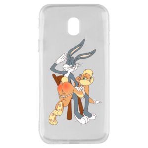 Etui na Samsung J3 2017 Królik Bugs bije Króliczka Lolę