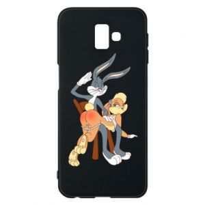 Etui na Samsung J6 Plus 2018 Królik Bugs bije Króliczka Lolę