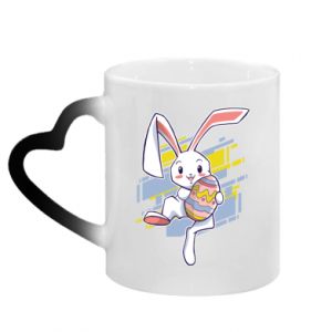 Kubki magiczne z uchwytem w kształcie serca