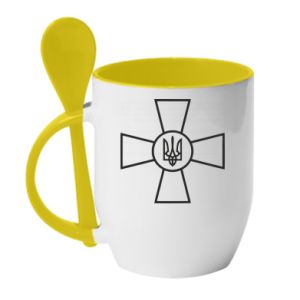 Kubki z ceramicznymi łyżkami