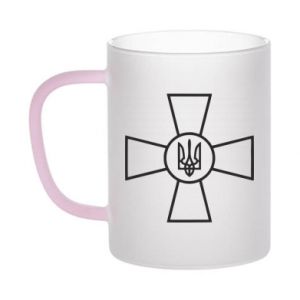 Kubki szronione dwukolorowe