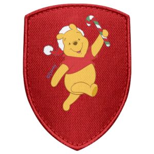 Naszywka tarcza Kubuś i Nowy Rok