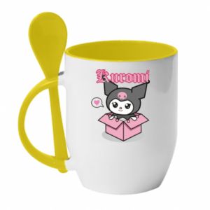 Kubki z ceramicznymi łyżkami