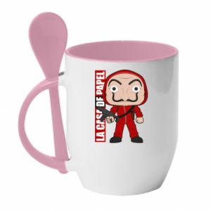 Kubki z ceramicznymi łyżkami
