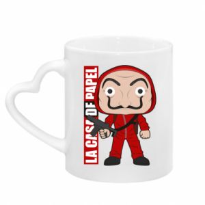 Kubki z uchwytem w kształcie serca