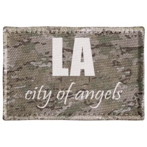 Naszywka prostokątna LA city of angels