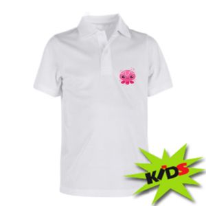 Koszulka polo dziecięca Ładna meduza - PrintSalon Koszulka polo dziecięca Ładna meduza