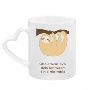 Kubki z uchwytem w kształcie serca