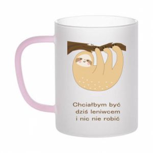Kubki szronione dwukolorowe
