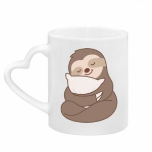 Kubki z uchwytem w kształcie serca
