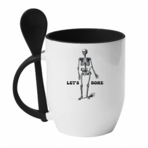 Kubki z ceramicznymi łyżkami