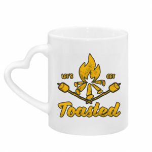 Kubki z uchwytem w kształcie serca