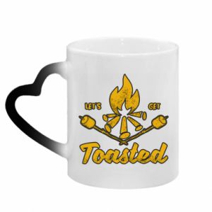 Kubki magiczne z uchwytem w kształcie serca